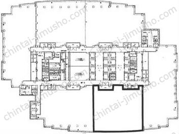 恵比寿ガーデンプレイスタワーの間取図