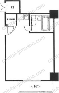 ステュディオ虎ノ門の間取図