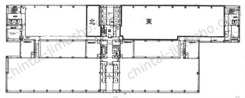 タイム24ビルの間取図