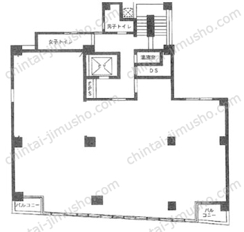 HR・NET日本橋ビルの間取図