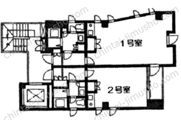 第18シグマビルディング小石川4階の間取図