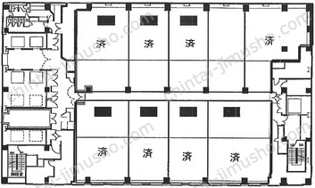 シーフォートスクエア　Tennozu Bay Towerの間取図