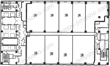 シーフォートスクエア　Tennozu Bay Towerの間取図