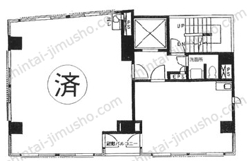 5セントラルビルの間取図