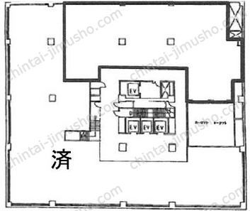 相互半蔵門ビルB1階の間取図