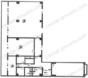 千代川ビルの間取図