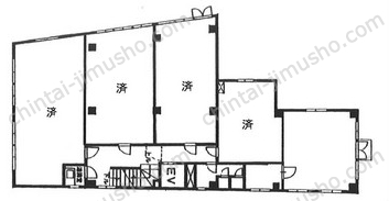 大蔵ビルの間取図