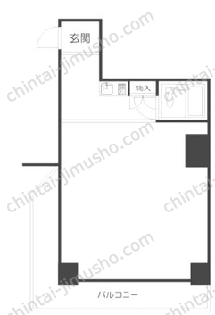 ハイネスロワイヤルの間取図