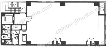 MARK SQUARE AKIHABARAの間取図