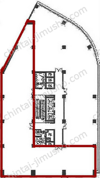 The Kanda 282の間取図