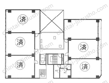 パレドール池袋3階の間取図