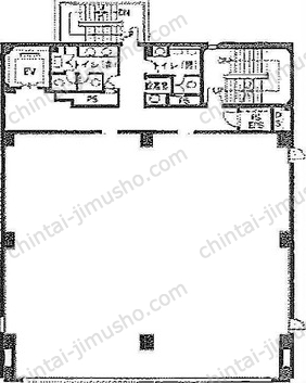 THE GATE GOTANDA EAST8階の間取図