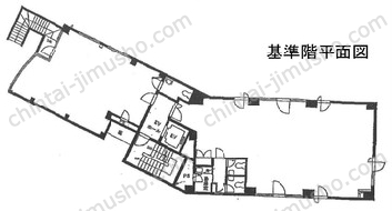 TH1ビル飯田橋1階の間取図