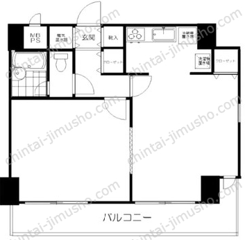 ノア芝大門の間取図