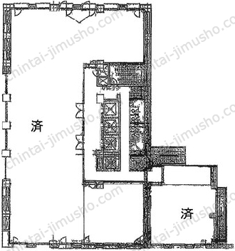 アーバンセンター新宿の間取図