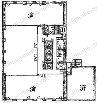 アーバンセンター新宿の間取図
