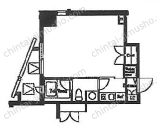 MFPR代々木タワーの間取図