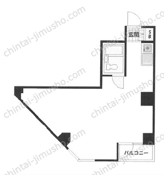 池袋センチュリー21の間取図