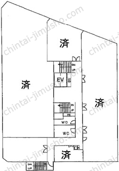 新陽ビルの間取図