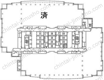 恵比寿ガーデンプレイスタワーの間取図