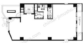 EARTH SHIBA BLD6Fの間取図