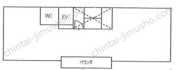 シュールビルの間取図