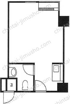 サンモール道玄坂3階の間取図