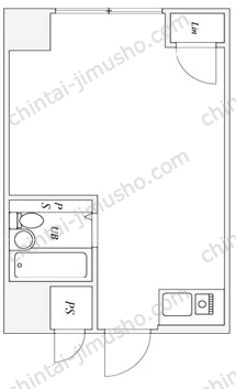 日興パレスビル渋谷の間取図