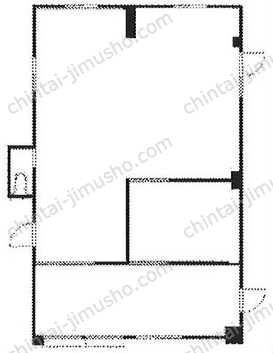 望月ビル1階の間取図