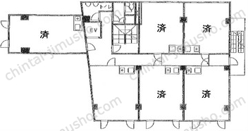 佐伯池袋ビルの間取図