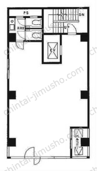 青山但馬屋ビル6階の間取図