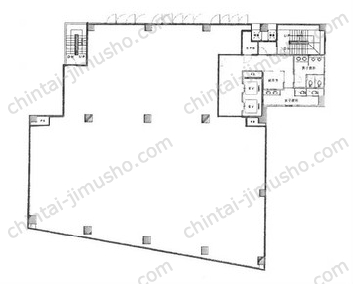 メトロシティ築地新富町8階の間取図
