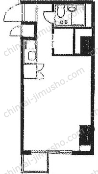 朝日目黒ビジネスマンションの間取図