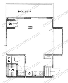 第2宮廷マンションの間取図