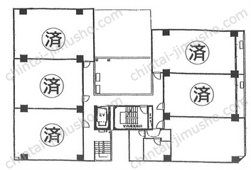 パレドール池袋3階の間取図