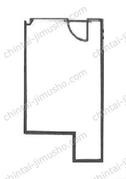 東八重洲シティービル1階の間取図