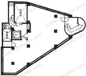 ウェルス用賀台B1階の間取図