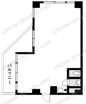 グローリア宮益坂Ⅲの間取図
