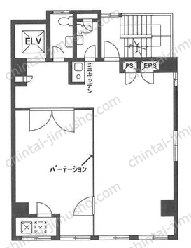 花岡ビルの間取図
