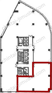 The Kanda 282の間取図