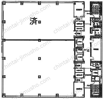 日比谷ダイビルの間取図