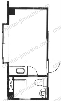 麹町ニシベマンションの間取図