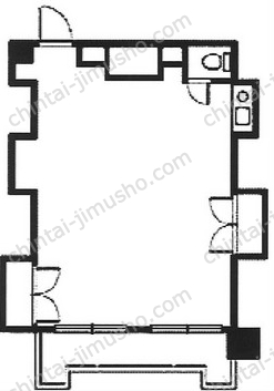 千駄ヶ谷ホリタンの間取図