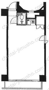 プラザ西新宿の間取図
