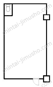 シャンティメゾン1階の間取図