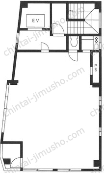 かんべビル4階の間取図