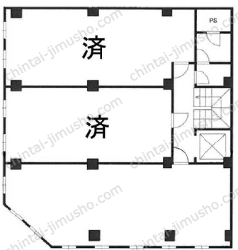 丸幸ビルの間取図