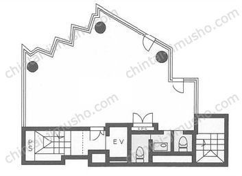 Y.BLDG8階の間取図