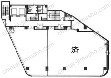 南品川Jビルの間取図