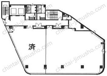 南品川Jビルの間取図
